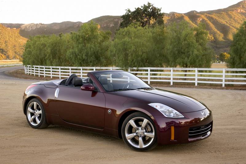 <b>The Draw:</b> That wailing exhaust note! And, of course, a long history of Nissan “Z” cars that culminated in this last-generation 350Z roadster—which offered up an award-winning V6 engine, unique looks and a compliant everyday driving experience. Pricing for a used Z Roadster is very appealing these days, and a suite of high-end features can be had – including a CD changer, Bose stereo and more. Look for up to 306 horsepower, depending on the year.