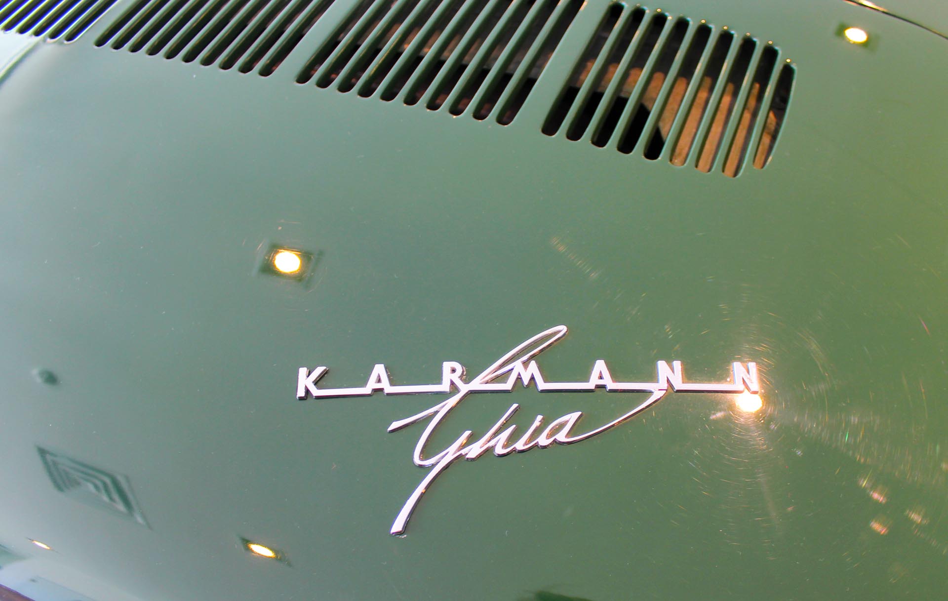 Karmann Ghia badge