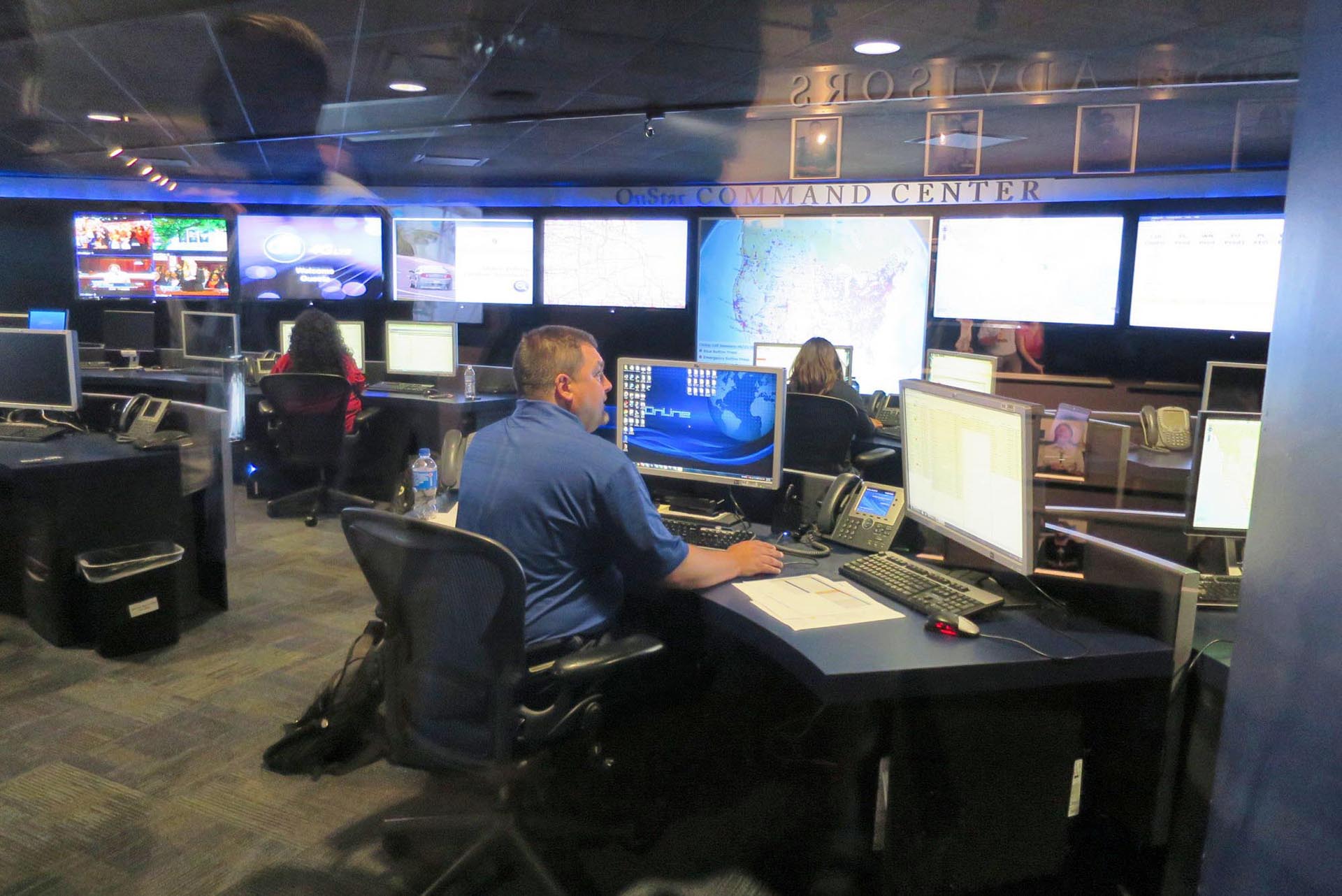 Media also had a chance to visit the OnStar Command Center, located in the Renaissance Center in downtown Detroit. This is where research is done to refine the OnStar connected experience and develop new services.