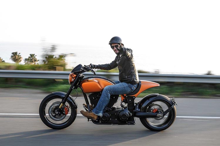 How much of a motorbike lover is Keanu Reeves? He still rides a bike around LA, as he has for the past few decades, but recently he took that passion a big step further. In a move that will let him see the motorbike industry from the inside, Reeves has co-founded Arch Motorcycles, whose first bike will be called the the KRGT-1 (no points for guess what the first two initials stand for). The bike is winning great early reviews, although at $78,000 (US) sticker price it's safe to say you won't be seeing too many of them in the Wal-Mart parking lot.
