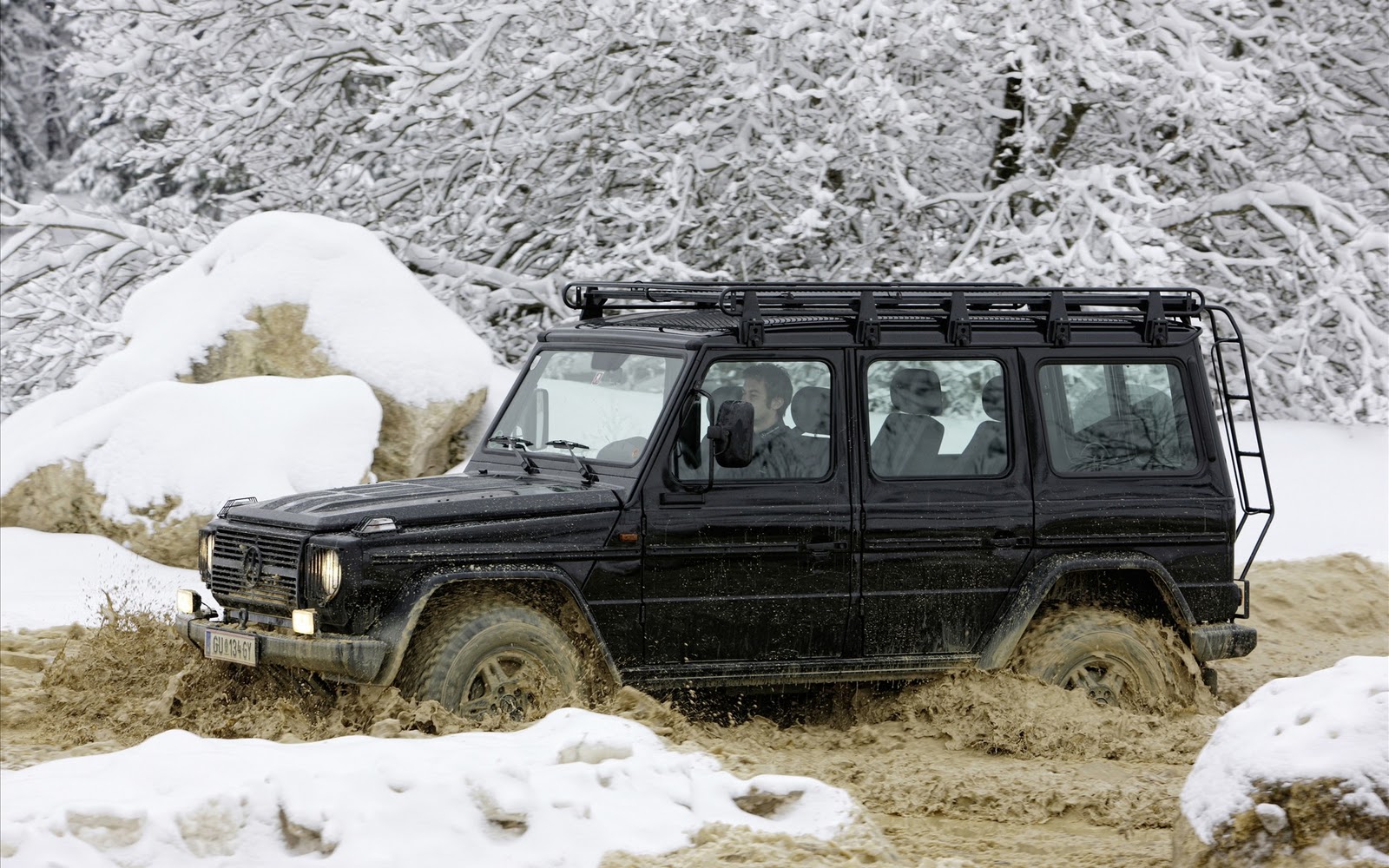 With locking differentials, a hood you can jump up and down on, short overhangs, and plenty of interior space, the G-Wagen is an unstoppable utility. Now you can afford to keep one in fuel as well.
