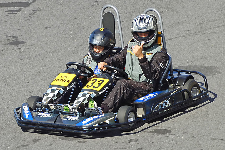 For a real thrill of speed, why not a real thrill of speed? Go-Kart tracks can be found pretty much everywhere, with various levels for almost any age. There are even side-by-side karts so you can give your kids a ride. <br><br>Of course, there is just the chance that they'll beat the pants off you in a straight-up race, so be careful not to get cocky. In fact, you should probably cheat – just don't let Santa see you doing so.