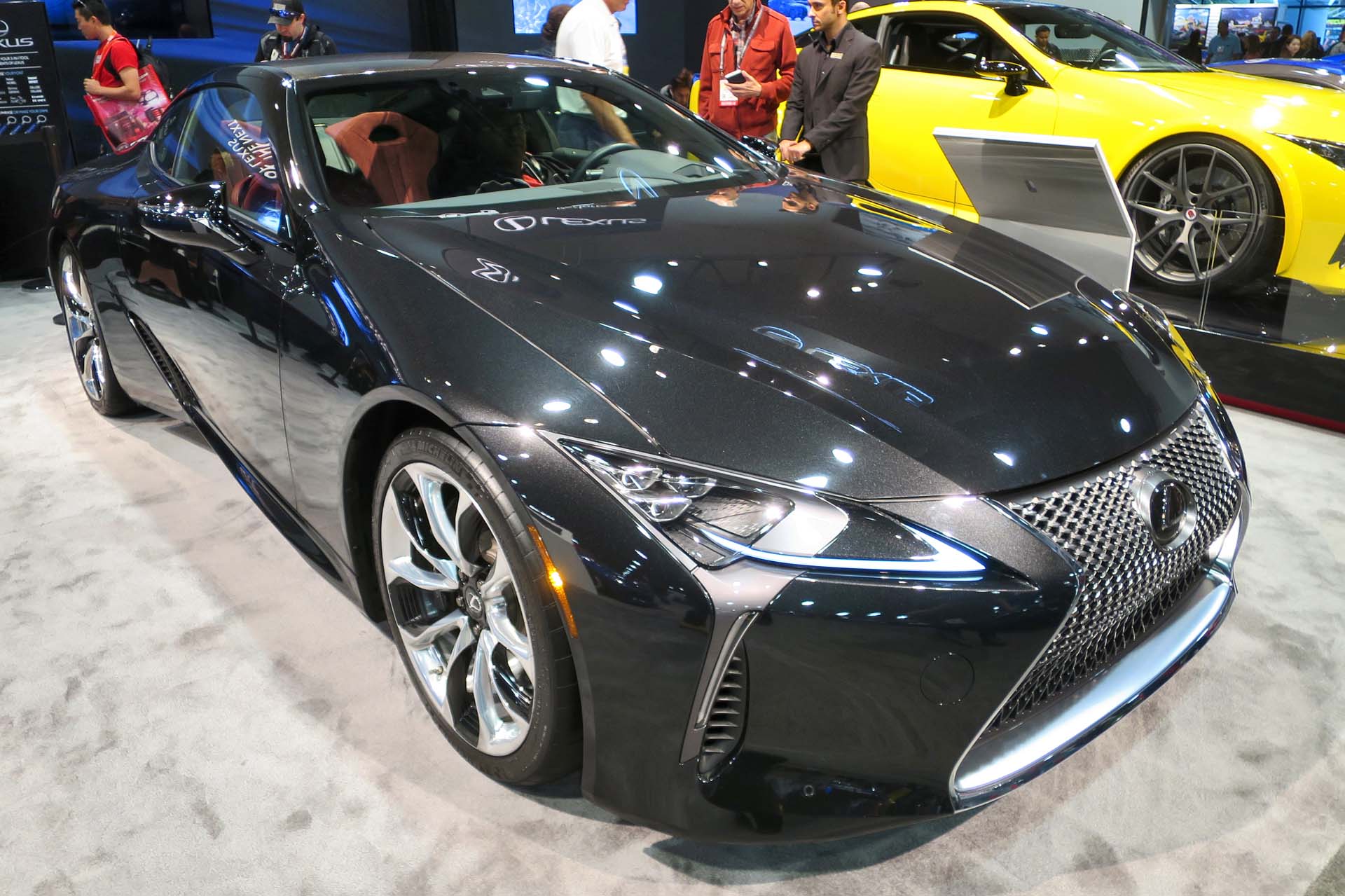 Lexus introduced its new LC 500 at the SEMA show.