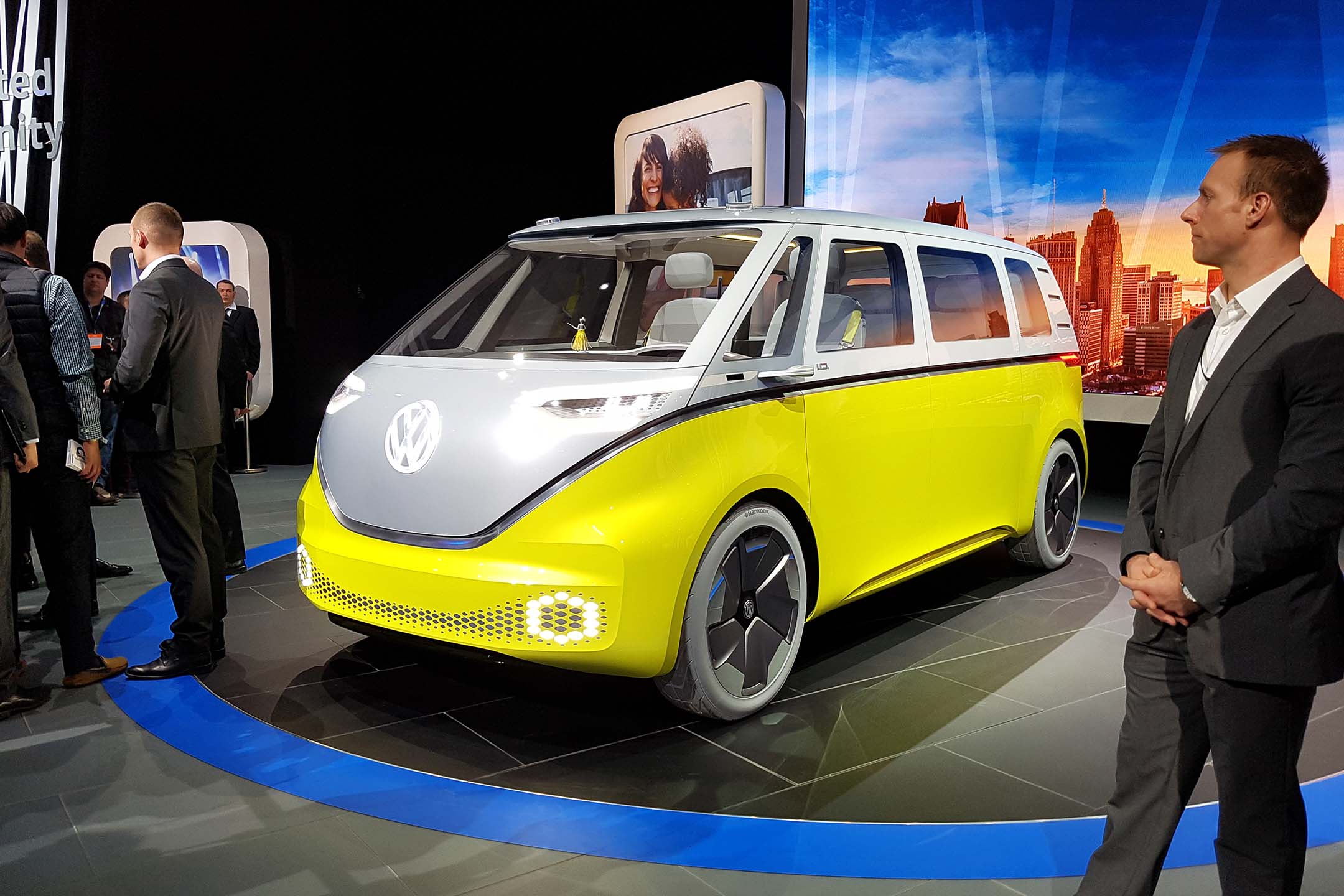 SW: If electrification is what it takes to give the world the return of the VW Microbus, I’m all for it. The bopping hula girl on the dash of the concept says it all: the party wagon is back in a big (and modern) way!