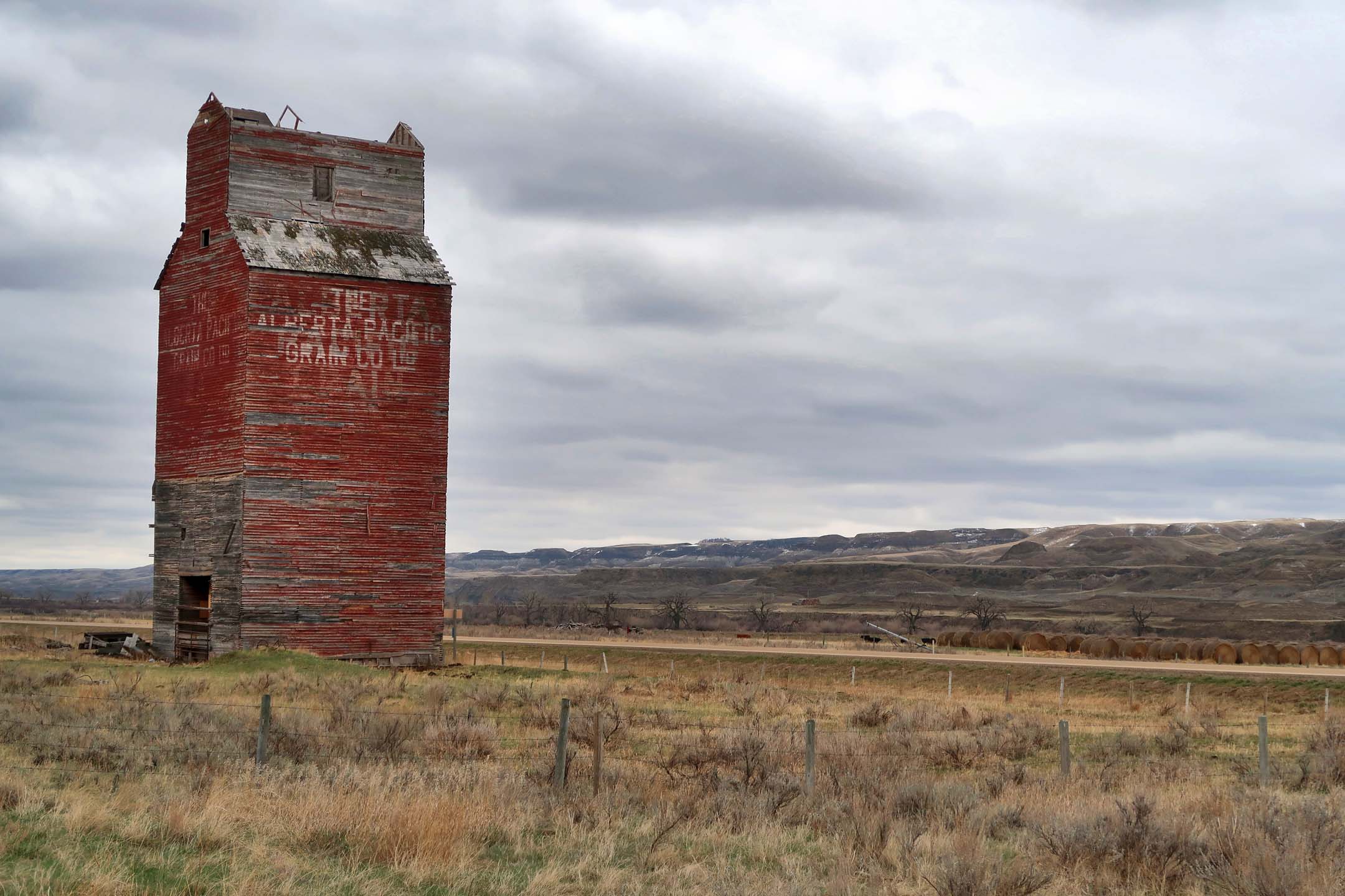 The Alberta Pacific Grain Elevator in Dorothy