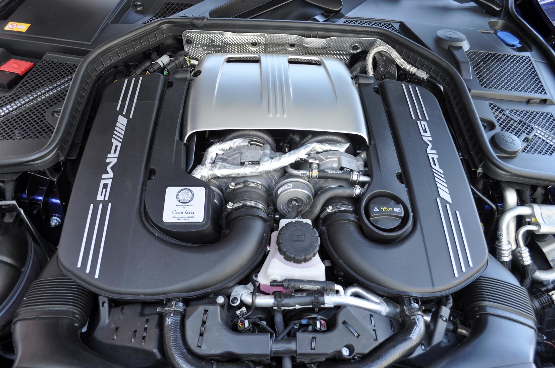 Using the same beastly 4.0L V8 found under the hood of the much pricier Mercedes-AMG GT two-seat sports car, the C 63 S pumps out 503 hp – the exact same rating as that all-new AMG GT, though the C 63 S clocks in at an even more monstrous 516 lb-ft of torque. The regular C 63 uses the same engine but slightly detuned, but still demolishes everything in its class with 469 hp and 479 lb-ft of torque.