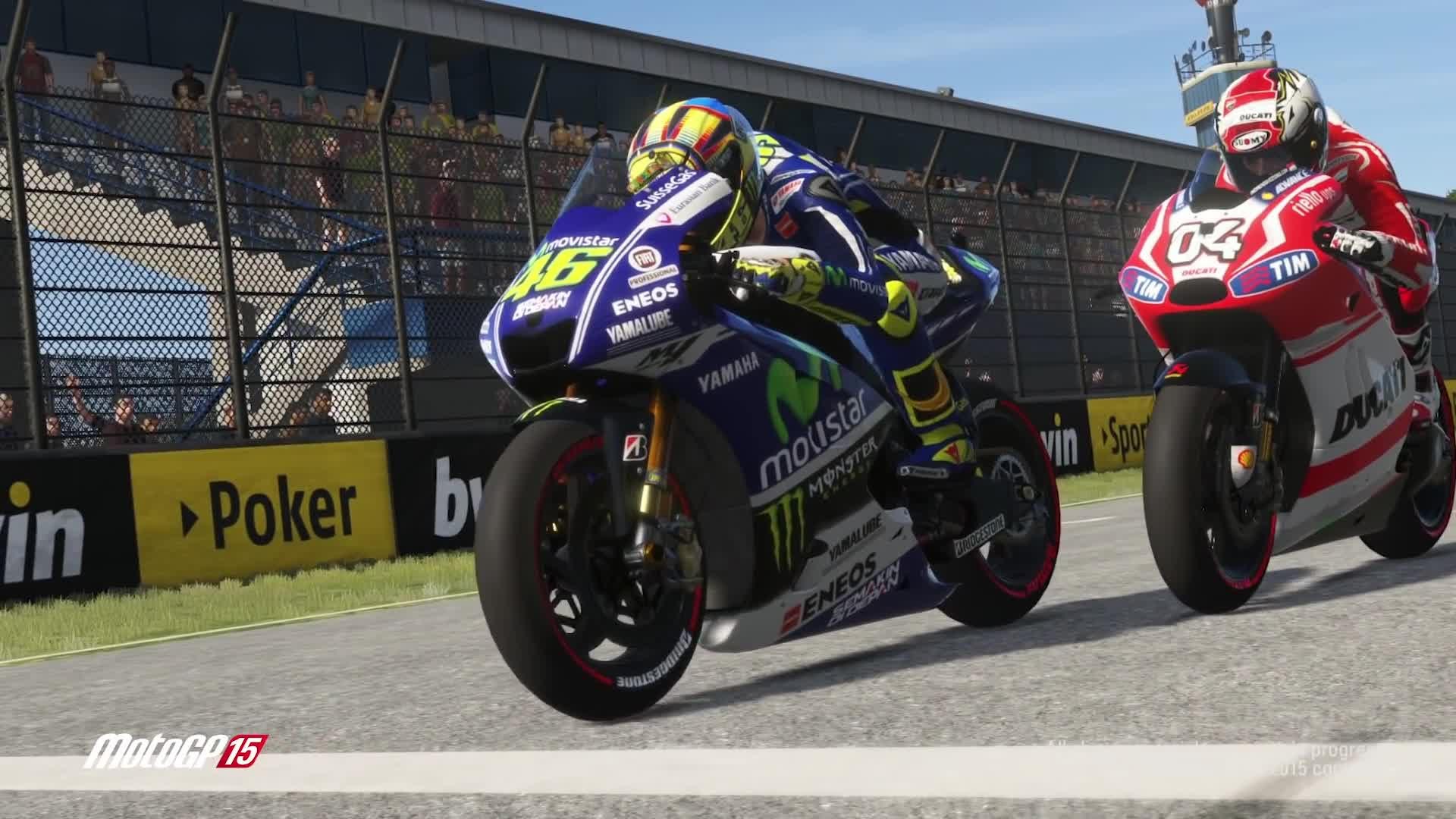 If you prefer simulation-style games, or if you’re into the MotoGP championship, this is your game. The 2015 release sees luscious new graphics, new physics, and an expanded career mode featuring real-world riders. | <b>For:</b> PC, PS4, Xbox One, PS3, Xbox 360