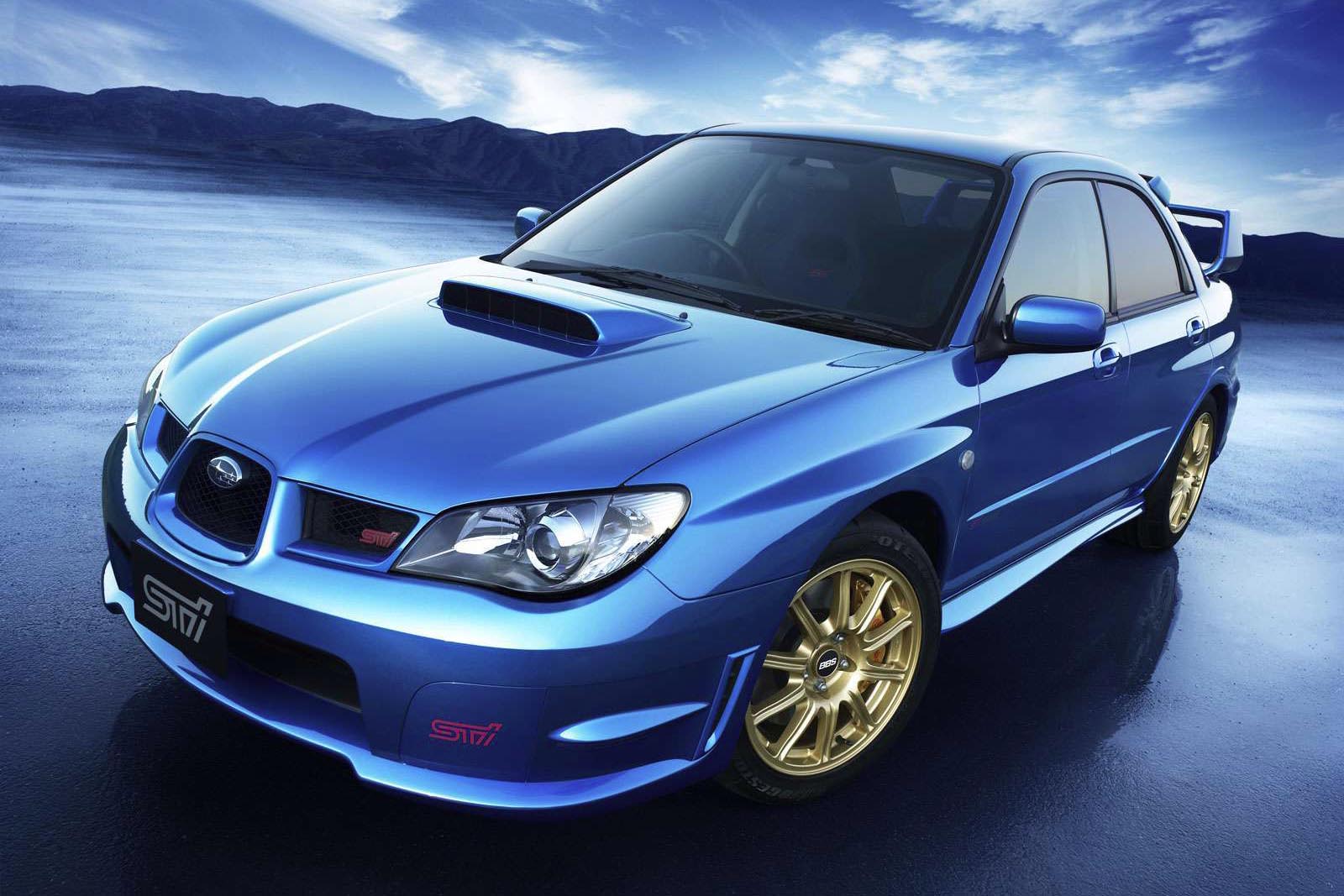 Nothing says practical speed like a Subaru WRX. You've got your all-wheel-drive for poor weather conditions, your four doors for schlepping around the kids, a usefully-sized trunk for cargo duty, and decent visibility. Also, giant wing and hood scoop. Because racecar.