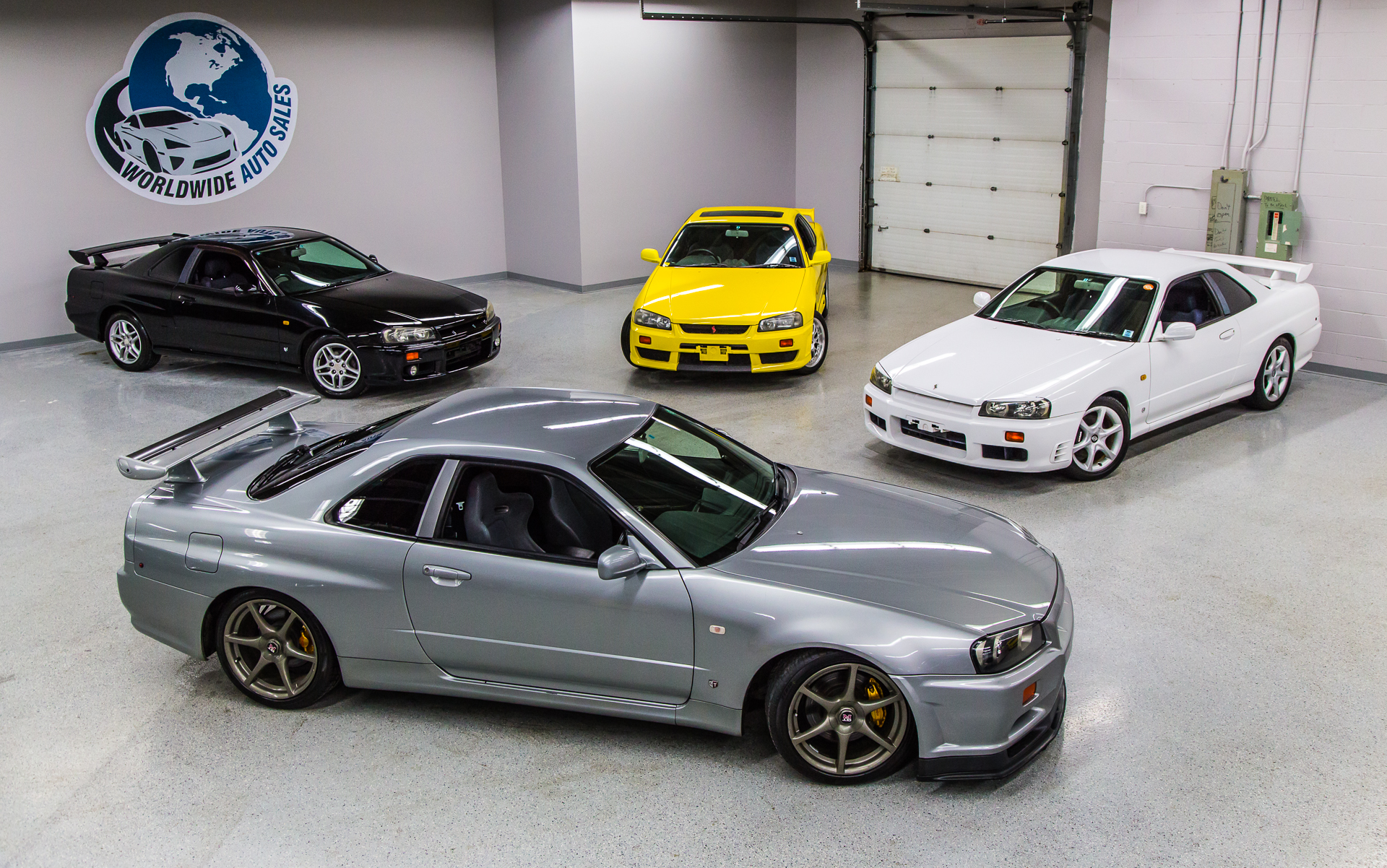 The whole family -- GT-R, GT-T, and GT.